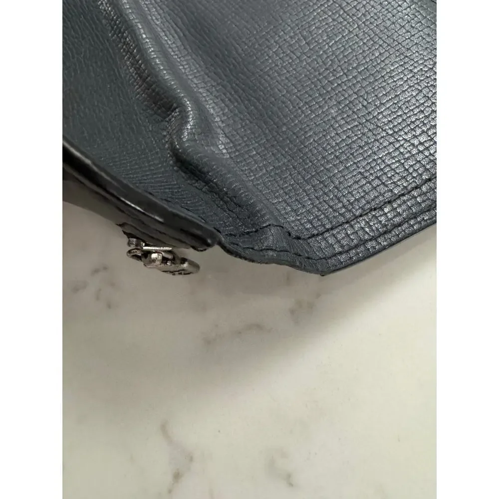Louis Vuitton Black Long Epi Leather Brazza Wallet Authentic Designer Luxury